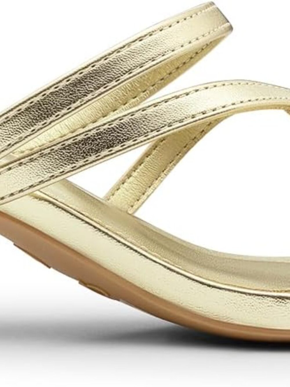 Women's Square Open Toe Kitten Heels Strappy Flip Flop Low Heels Slip On Thong H - Picture 4 of 5